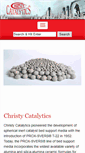 Mobile Screenshot of christycatalytics.com